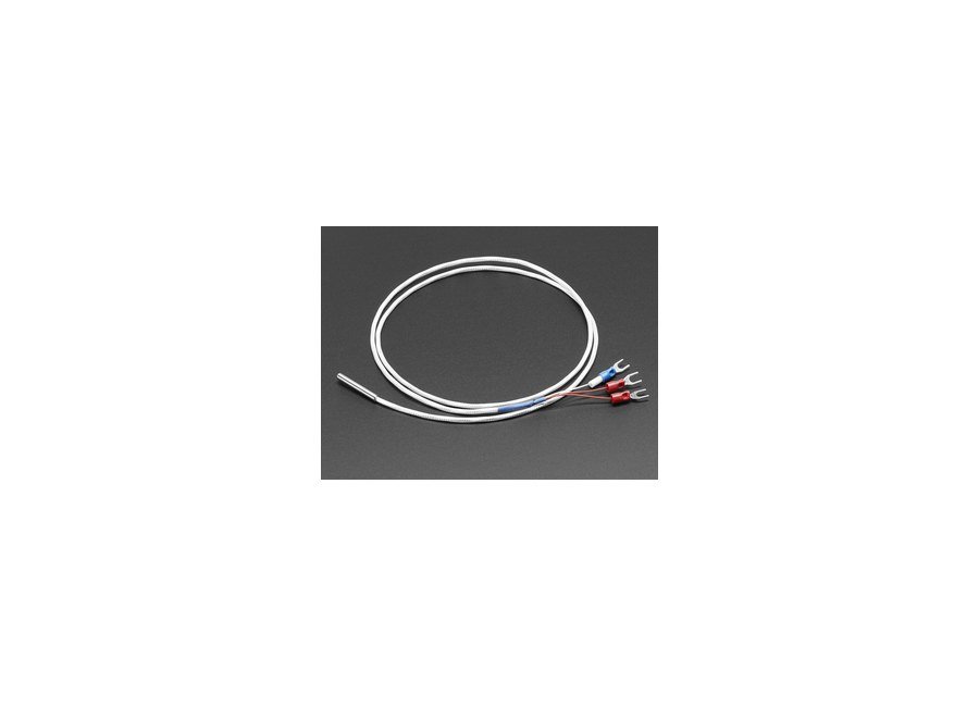 Platinum RTD Sensor - PT100 - 3 Wire 1 meter long.