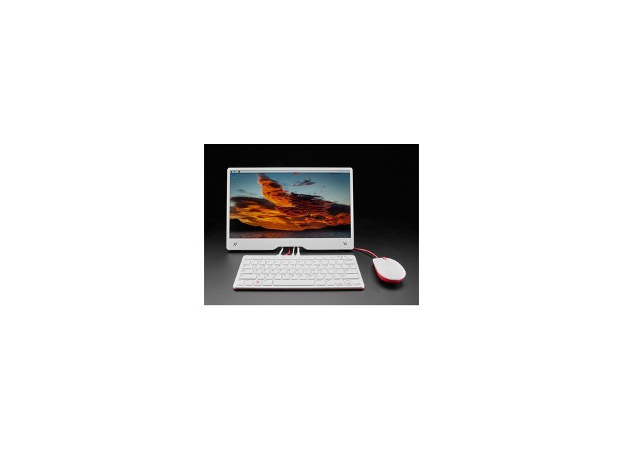 Raspberry Pi Monitor - Red and White Colorway.